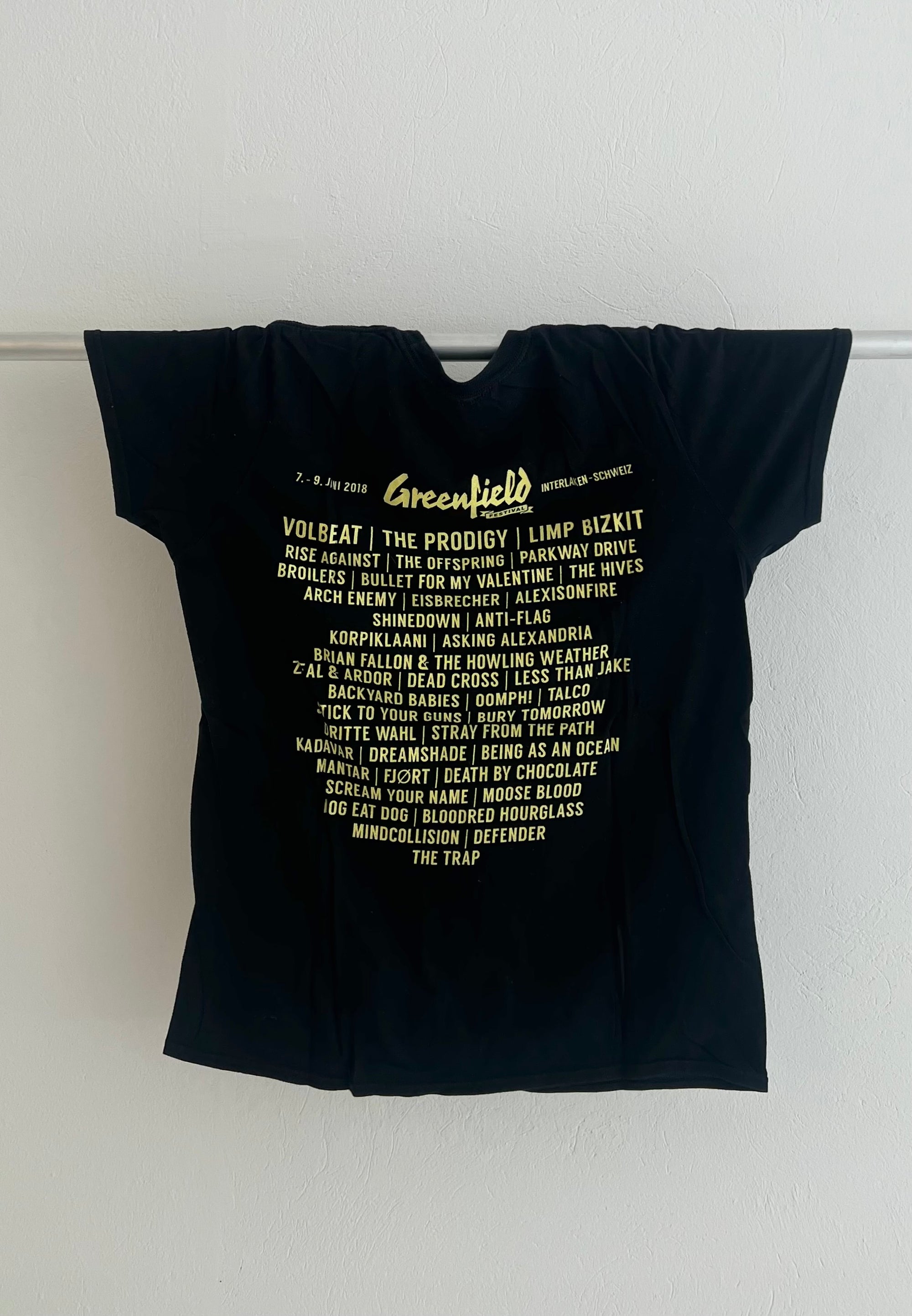 Tshirt Greenfield Festival 2018